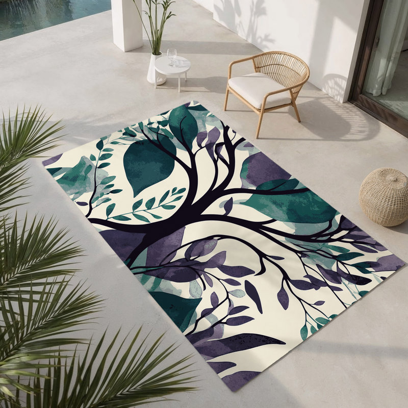 Ivy Eclipse Indoor And Outdoor Area Rug, Rectangle 8' x 10'