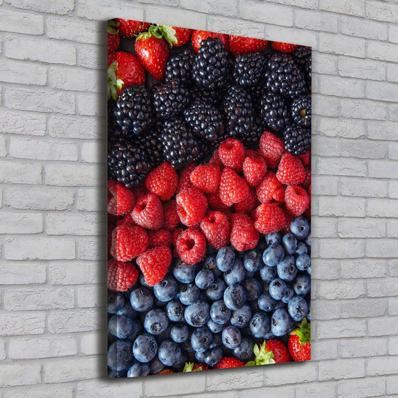 Forest Fruits - Wrapped Canvas Print