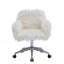 Chaise de bureau moderne en fausse fourrure-1483448024