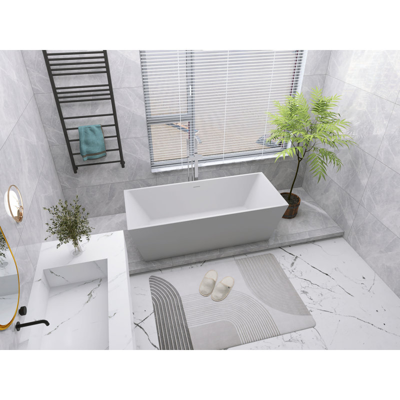 Baignoire Turner 72 x 31, Noir mat