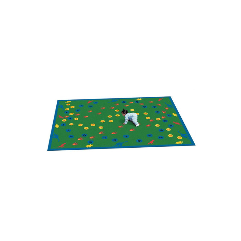 Tapis éducatif, Rectangle 5 pi 4 po x 7 pi 8 po