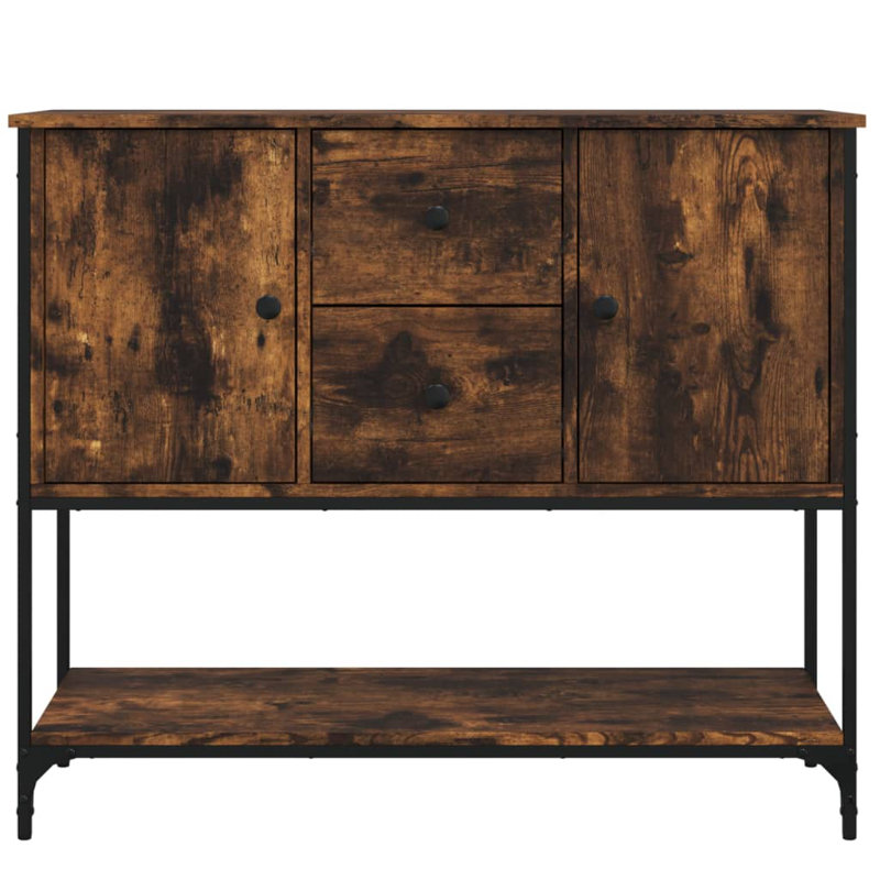 Muhlfeld 100cm Sideboard, Smoked Oak