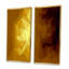 Luxur "Golden Geometrics I", ensemble de 2 impressions-772746193-772746189