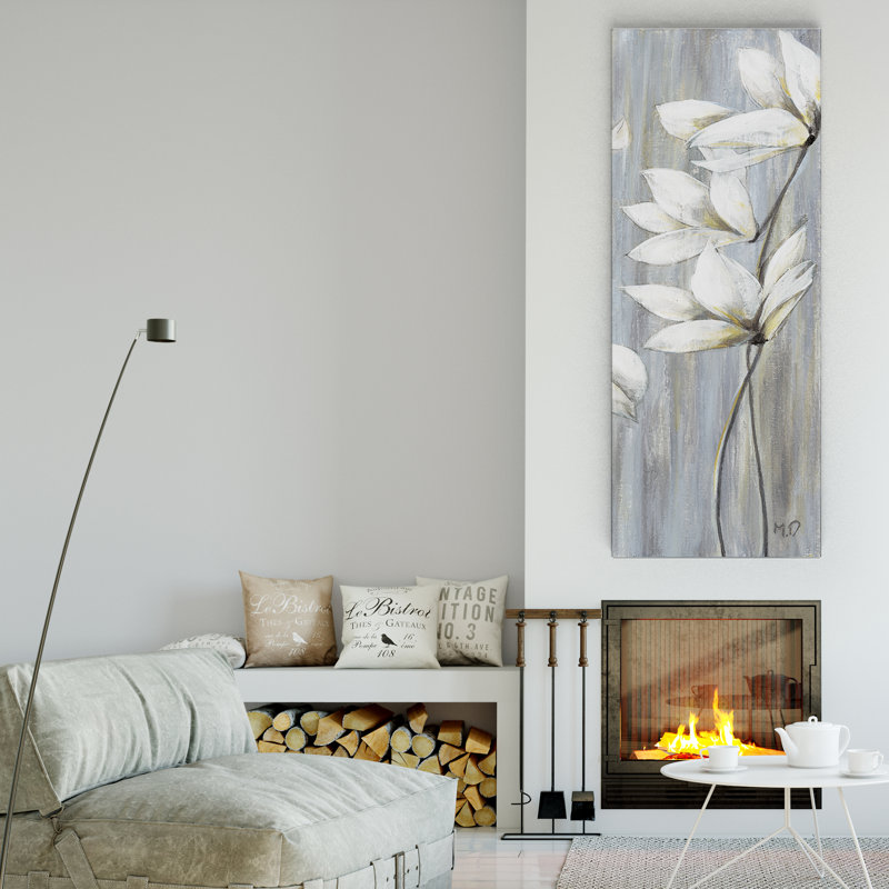 «Silver Spring III», reproduction sur toile, H 12 po x l 36 po x P 1,5 po