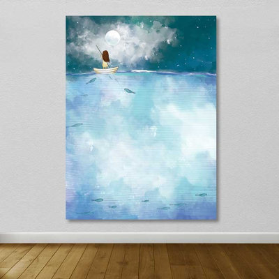 Peinture décorative sur toile