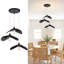  Industrial 3 - Light Rattan Farmhouse Cluster Pendant Light-2108374350