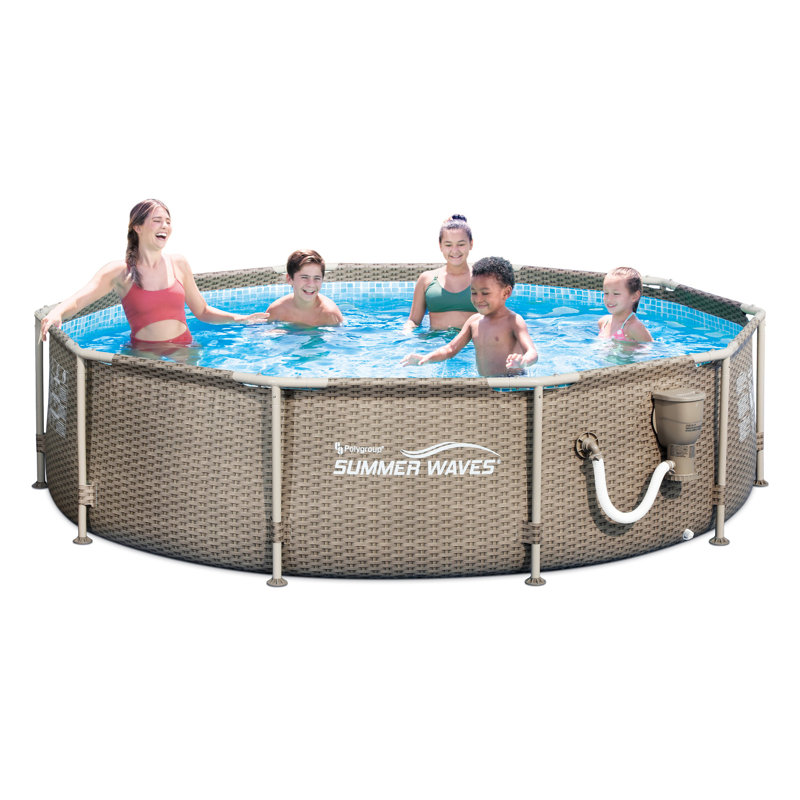 Summer Waves Elite Frame Set Pool, 10' W x 30" H