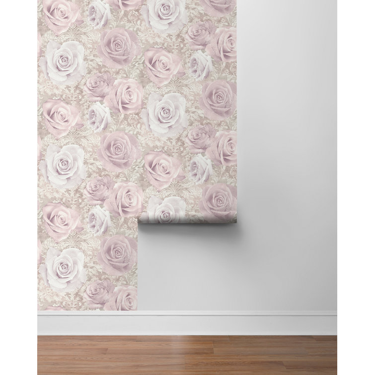 Magnolia Home Renewed Floral Peel & Stick Wallpaper - Pink