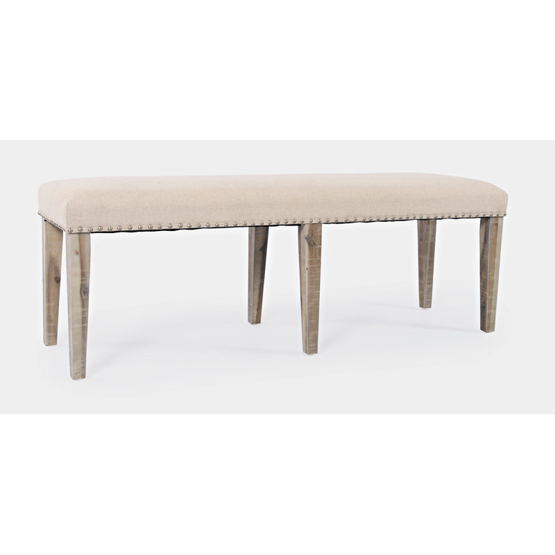 Paraiso Upholstered Bench, Ash