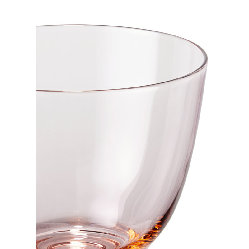 Flow 11.8oz. Drinking Glass, Pink