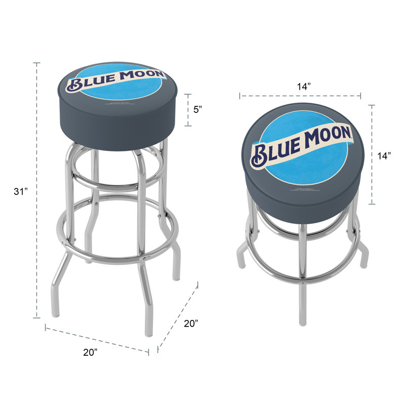 Blue Moon Bar Stool