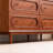 Cherry Wood Storage Entry Cabinet Solid Wood Accent Chest