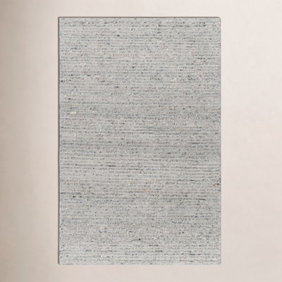 Joly Hand-Woven Gray Striped Rug