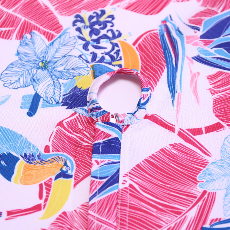 Edelstein Tablecloth, Pink/Blue/White