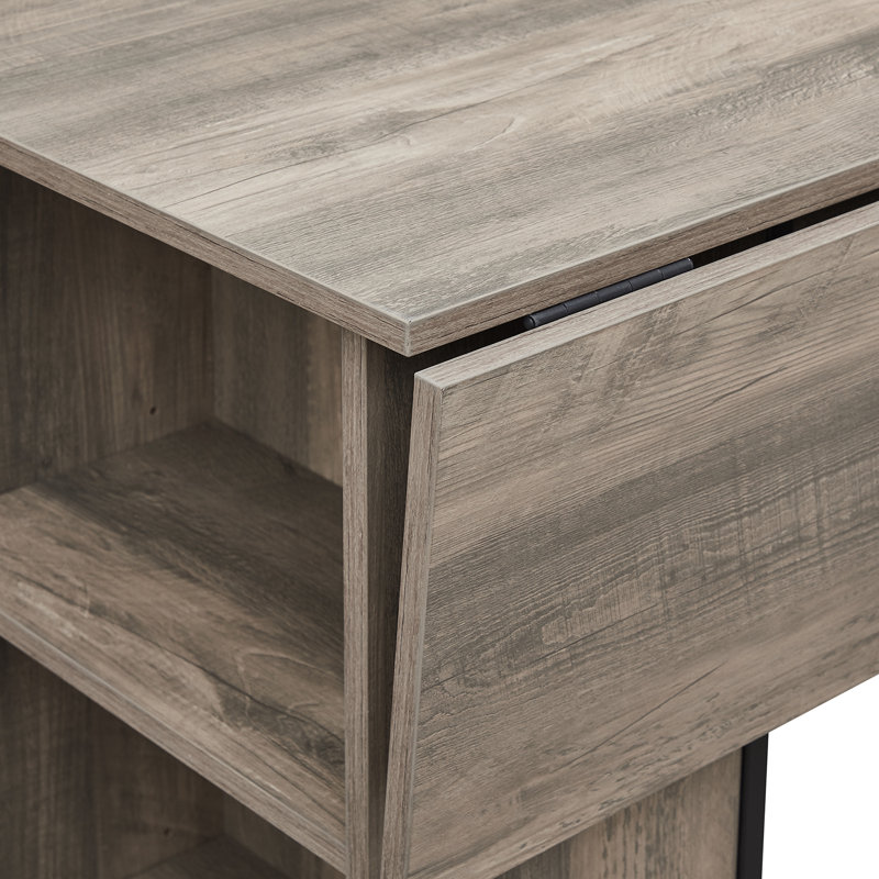 Garcia Extendable Dining Table, Gray Wash