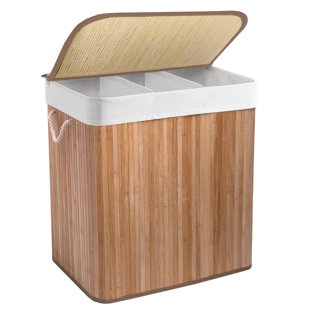 Bamboo Laundry Room Organiser