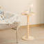 Petite table d'appoint ronde de 21,6 po, petite table d'appoint décorative pour le salon et petite