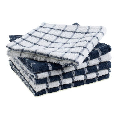 Cerca Dish Cloth (Set of 4) Gracie Oaks Color: Blue