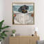 «Occupied Bathroom Doxie - impression d'art graphique-50963439-50963431