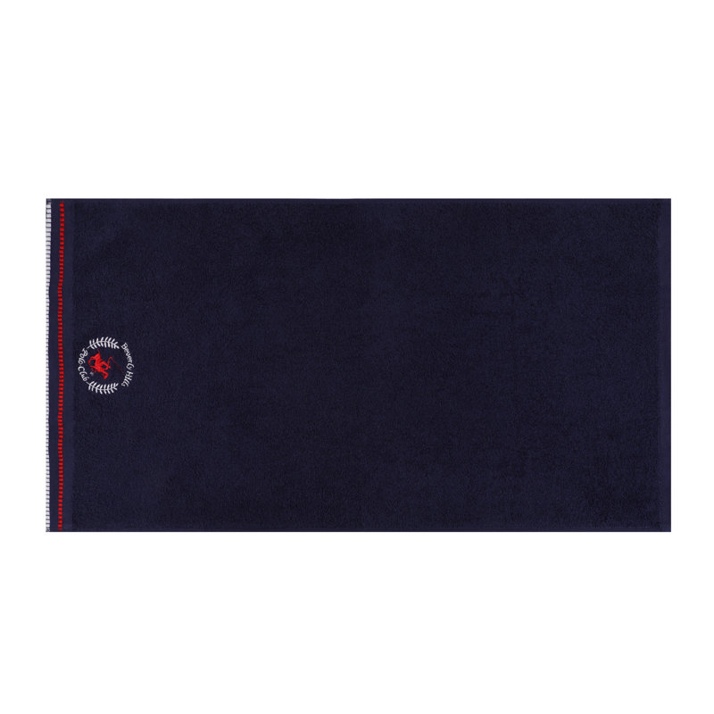 2 Piece 100% Cotton Hand Towel Set, Blue