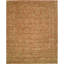 Wool Damask Area Rug in Brown-569641885