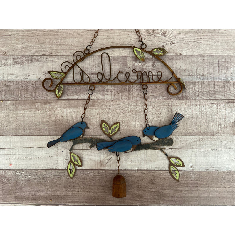 Plaque de jardin Endi Bluebird