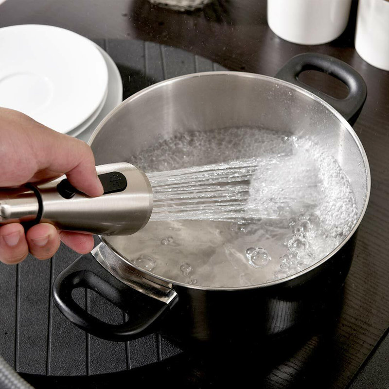 Belfry Kitchen Jonason Pull Out Kitchen Faucet