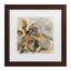 Art mural encadré - Décoration murale Dusza «Les Fleurs 4» avec cadre mat - Art du salon, de la cuisine et de la salle de bain - 16 x 16-130668606