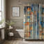 Rideau de douche abstrait Inayat-1114686038