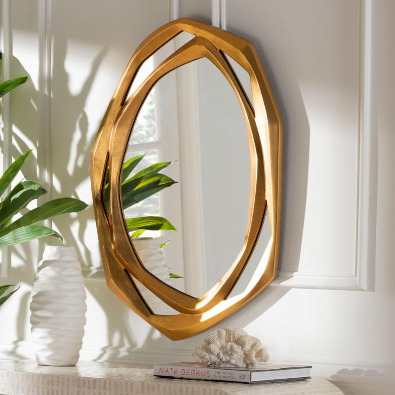 Miroir d'appoint mural Baxton Studio Halen