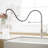 Kitchen Faucet With Pull Down Sprayer Brushed Nickel Stainless Steel Single Handle Pull Out Spring Sink Faucets-125507837