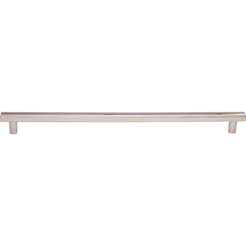 Hillmont Bar Pull, Polished Nickel, 12" Center to Center