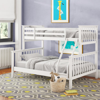 Fincham Bunk Bed with Built-in Ladder Included