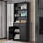 Tall Freestanding Bathroom Storage Linen Cabinet With 3 Layer Open Shelf,2 Doors And 2 Drawers, Adjustable Shelf-113493558-105706171