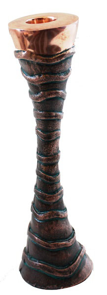 Chandelle en métal Antique