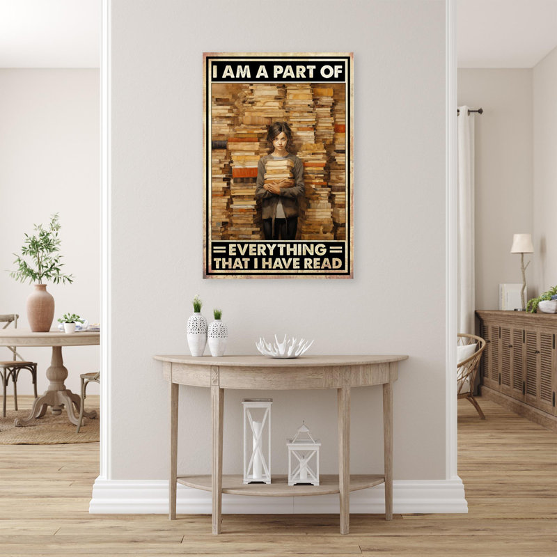 I Am A Part Of Everything That I Have Read - 1 Pie " I Am A Part Of Everything That I Have Read "