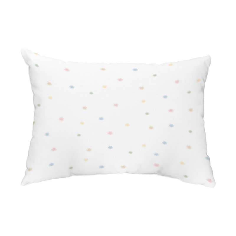 Housse de coussin d'extérieur Veggie Dots, Rose