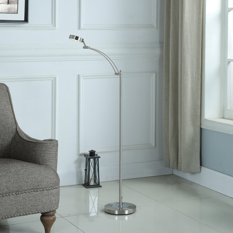 Lampe sur pied avec bras articulé 54 po del Kopervik