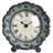 Roman Numeral Quartz Movement / Crystal Tabletop Clock in Distressed Finish