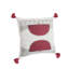 Ensemble de 4 coussins en coton blanc / noir