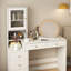 Bureau de meuble-lavabo ajustable avec miroir