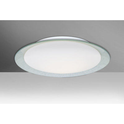 Fidelia Glass LED Flush Mount