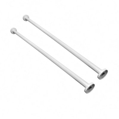 Whitehaus undermount sink support bars installation kit for fireclay sinks