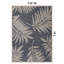 Tapis intérieur / extérieur bleu / gris / ivoire à motif floral Dowd-717913088