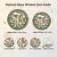 Vitrail de vitrail Hummingbird Floral - 7,8 H-1011468443