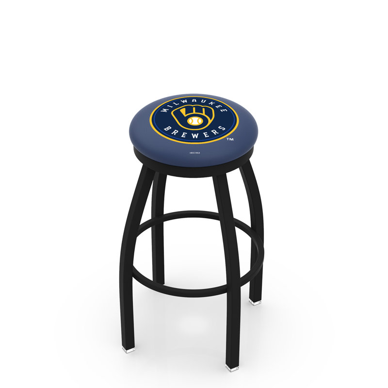 Tabouret de bar pivotant L8B2B Milwaukee Brewers, Tabouret de bar (siège d'une hauteur de 36 po)