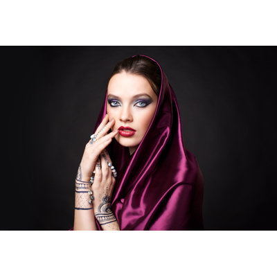 Beautiful Woman - Photographie sur toile tendue
