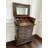 American-style Rubberwood Multifunctional Jewelry Cabinet