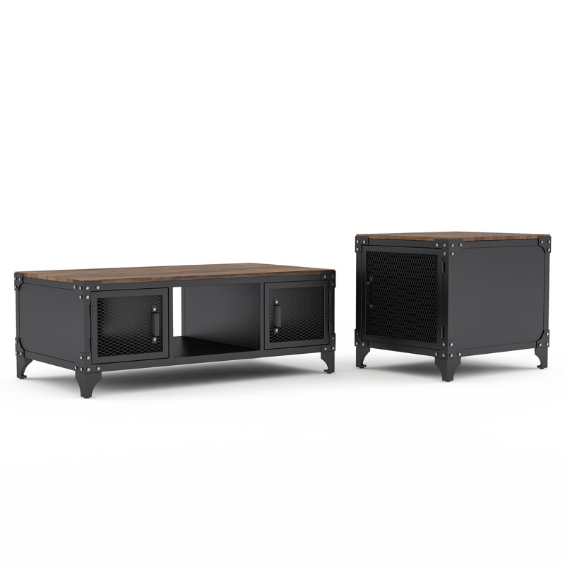 Ensemble de tables basses 2 pièces Inam