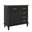 Meuble-lavabo 36 po avec lavabo, meuble-lavabo simple 36 po, meuble-lavabo 36 avec comptoir, 2 tiroirs rabattables, tablette réglable-1610820355